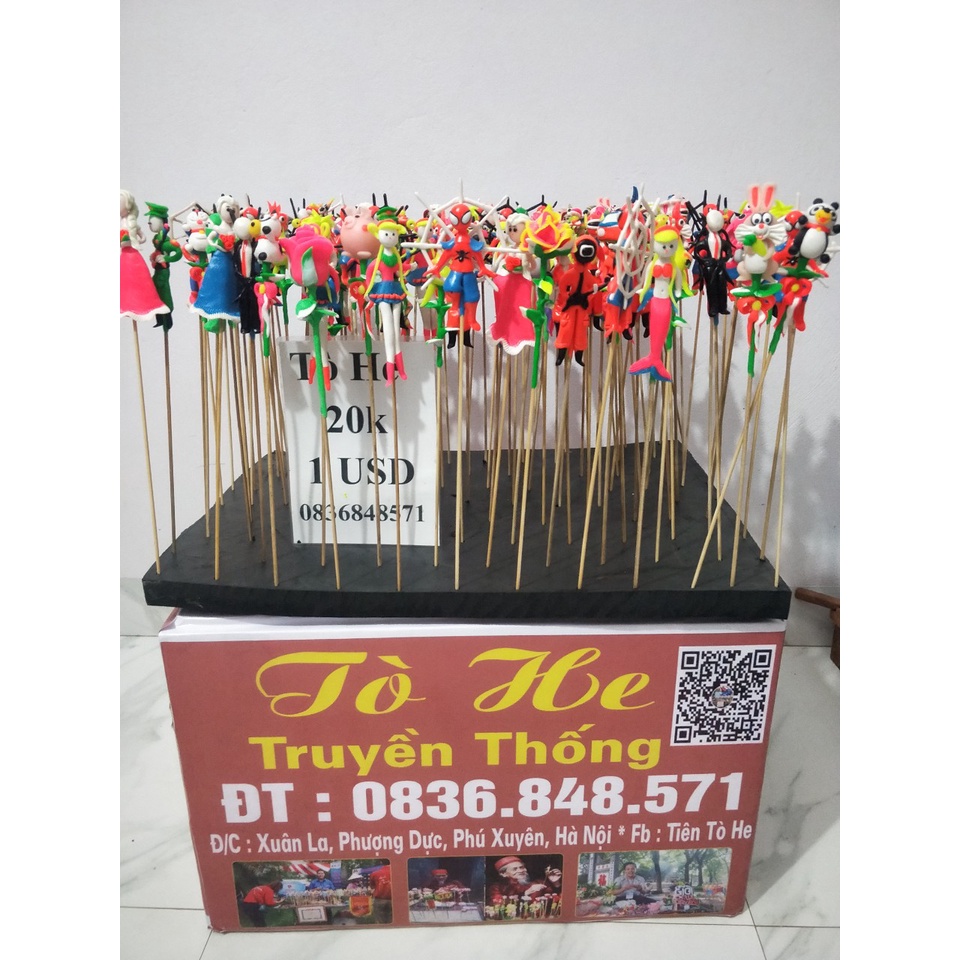 Tò He truyền thống đồ chơi dân gian