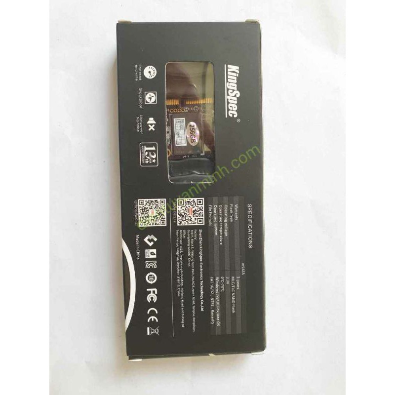Ổ đĩa SSD mSata Halfsize 256G - BH 12 tháng | BigBuy360 - bigbuy360.vn