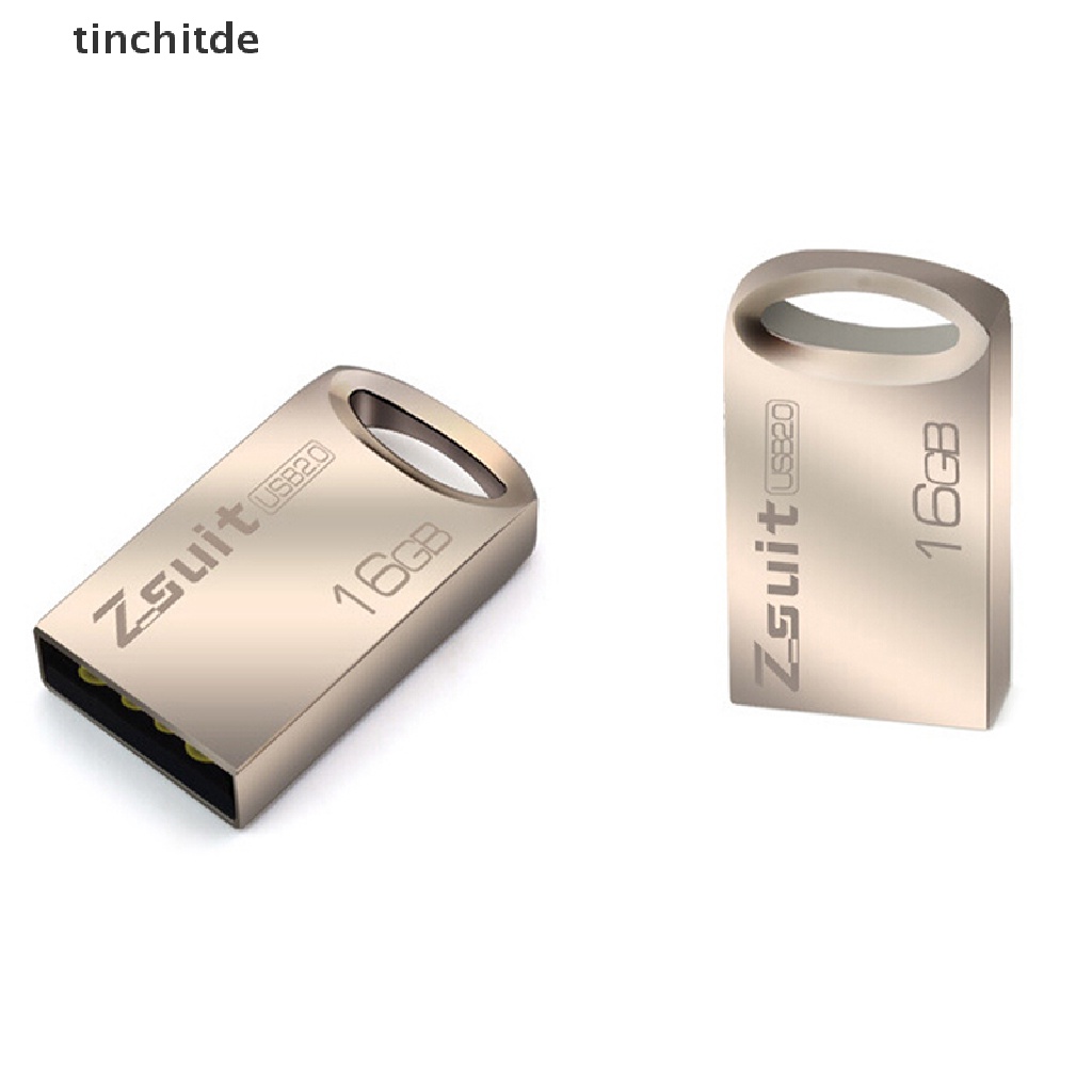 [TINTD] Genuine 16G 32G flash drive storage mini memory u stick metal usb 2.0 U-disk [Hotsale]