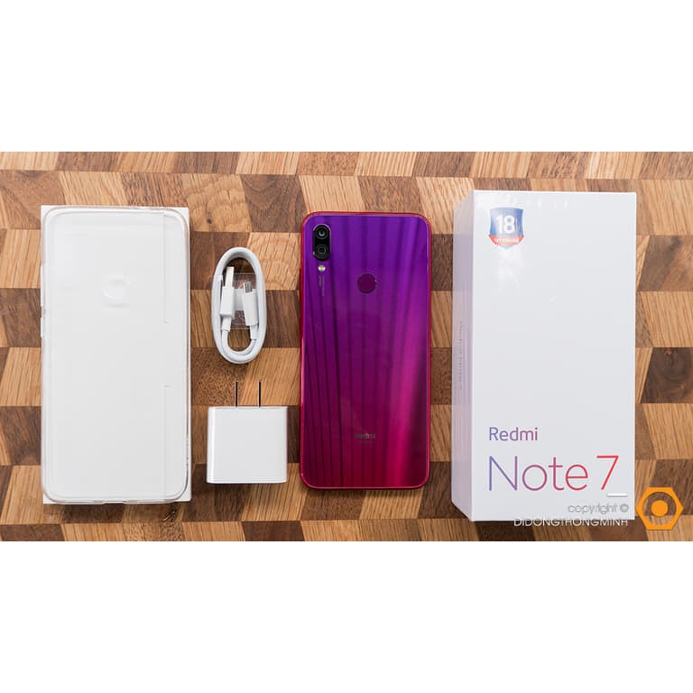 Điện thoại Xiaomi Redmi Note 7 Pro-máy mới full box - cam kết chính hãng - bảo hành 12 tháng