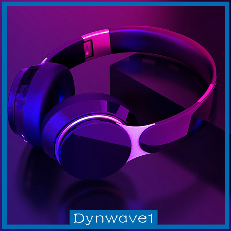 [DYNWAVE1]Wired Wireless Bluetooth Headphones Hi-Fi Stereo with Mic For Laptop black