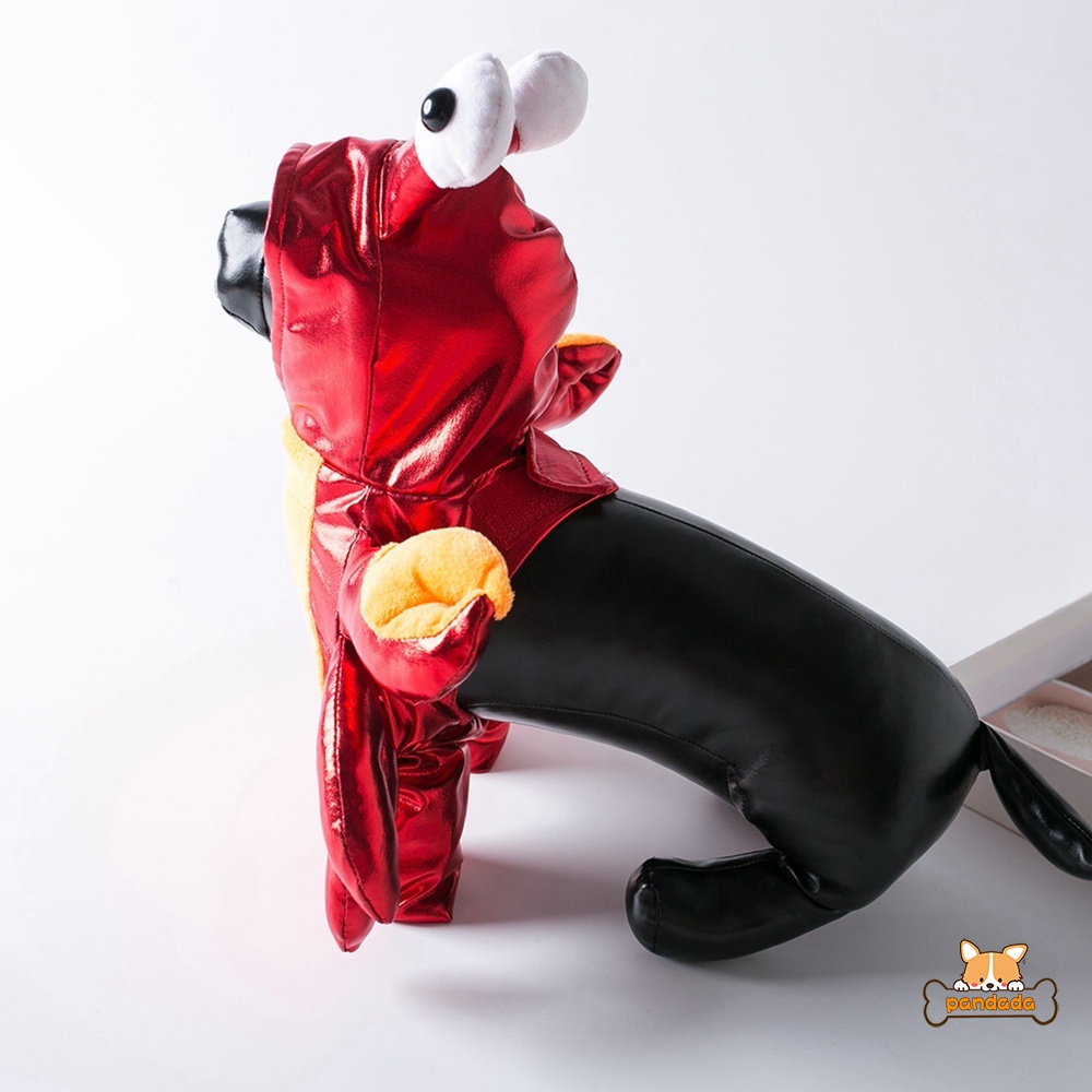 Bộ Đồ Hóa Trang Chú Cua Đỏ Vui Nhộn Dành Cho Cún Cưng