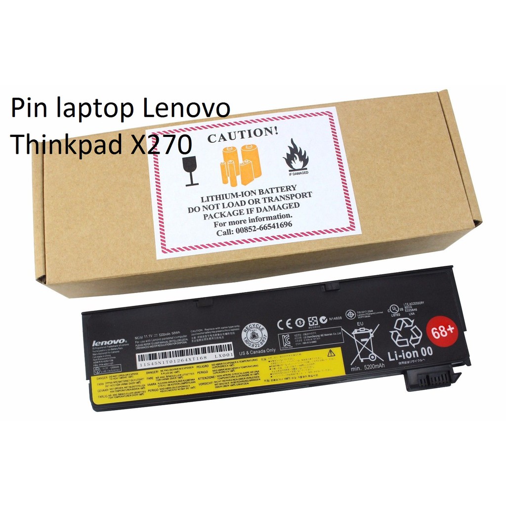⚡️[Pin zin]Pin laptop Lenovo Thinkpad X270