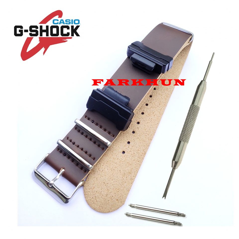 Dây Da Đồng Hồ Casio G-shock 16mm Gshock 16