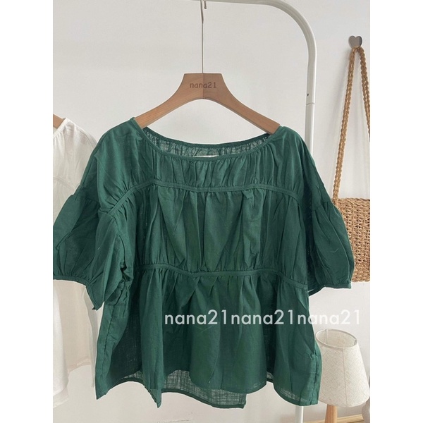 Áo babydoll tầng trơn Nana21 Nanastore21