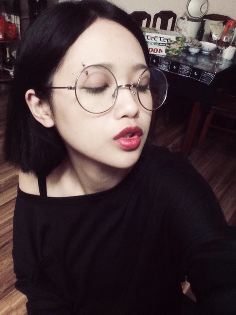 kính tròn style HQ loại 1 gọng kính cận harry potter