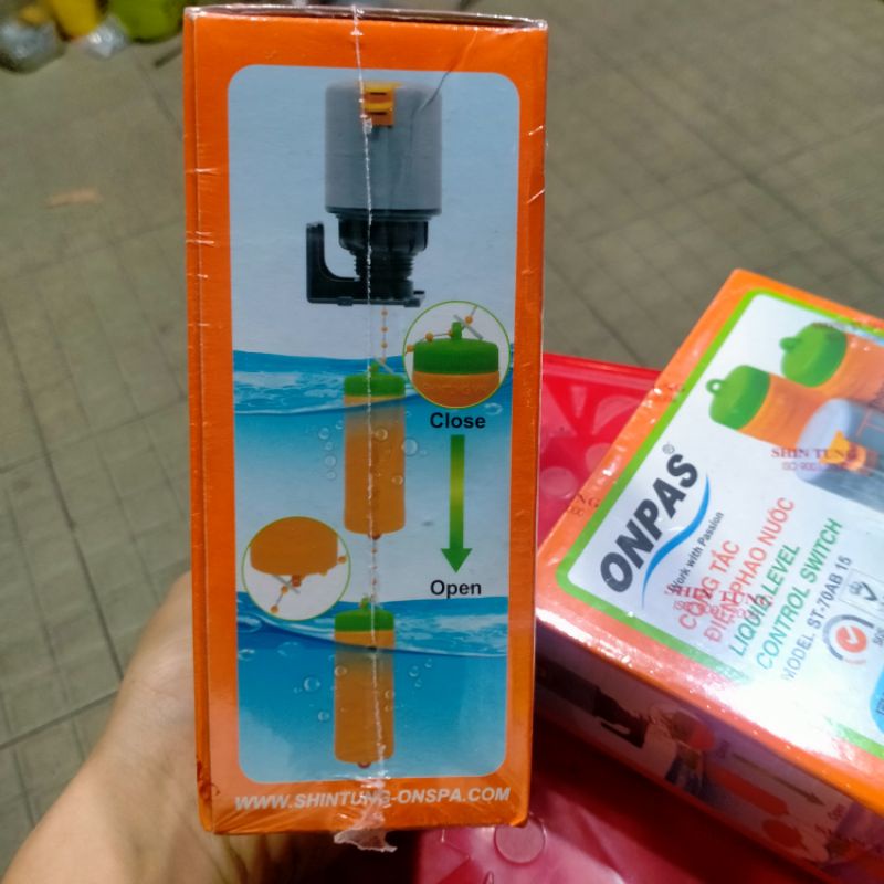 Phao điện bồn nước- Phao nước chống tràn- Công tắc điện phao nước Onpas