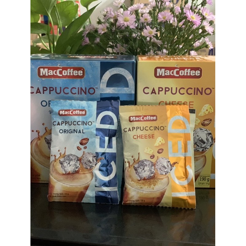 HỘP 10 GÓI CAPPUCCINO MACCOFFEE- 190G