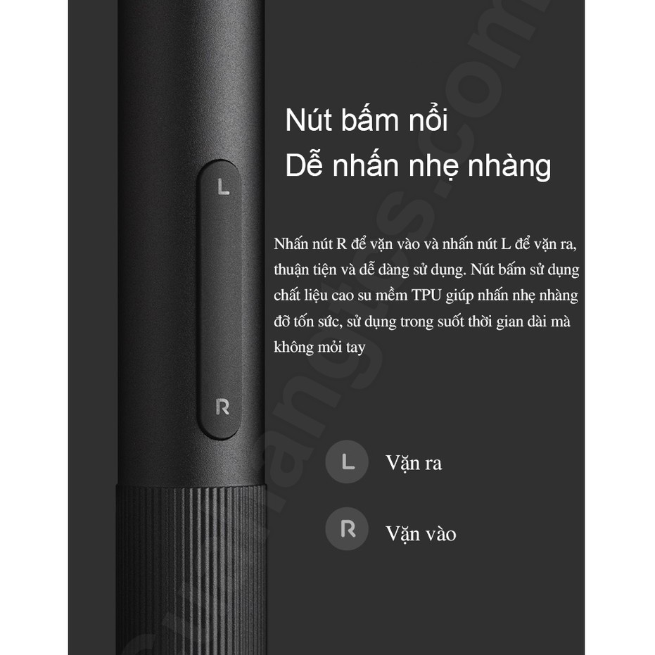 Tua vít điện điện đa năng MJDDLSD003QW -máy vặn vít 2 chế độ