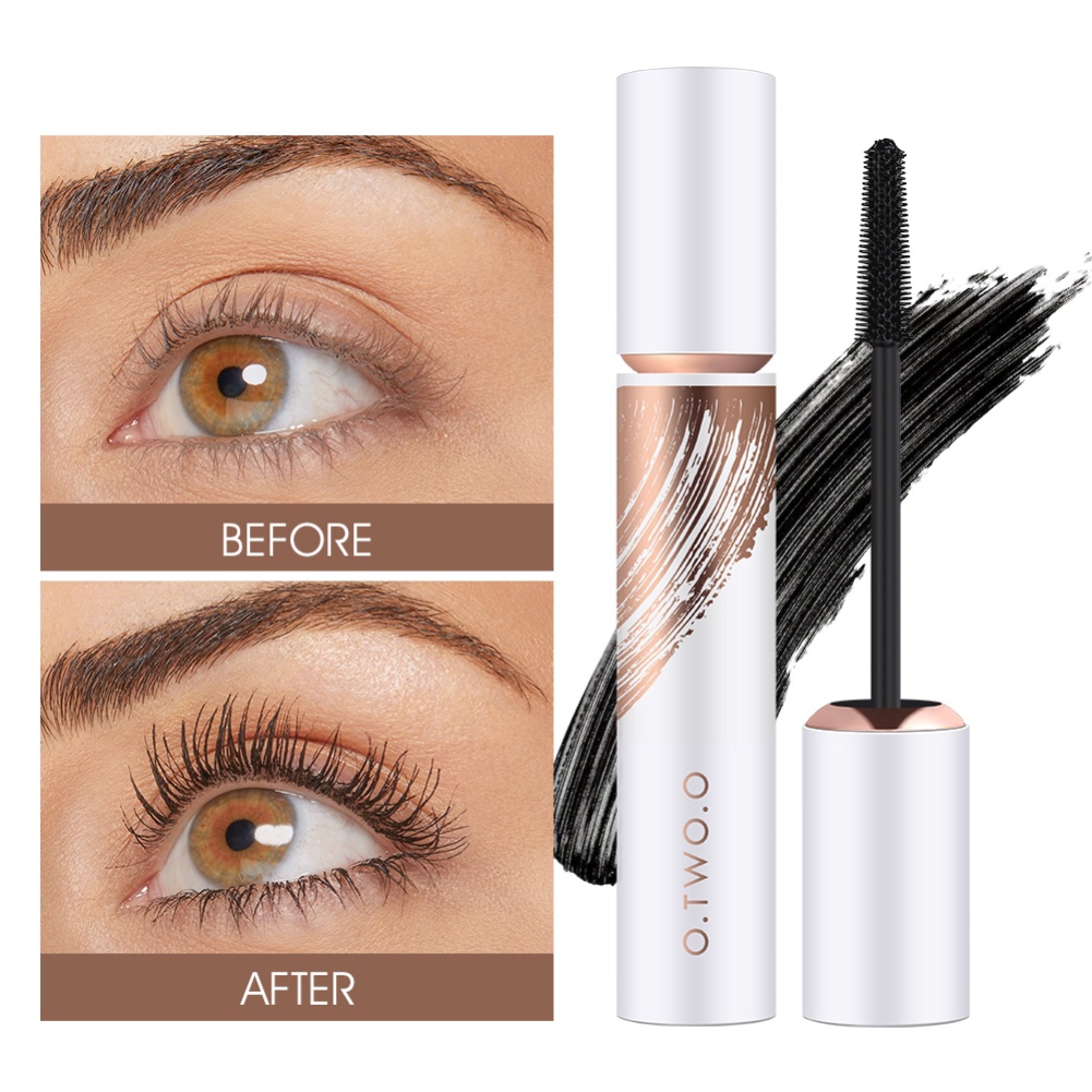 Mascara O.TWO.O sợi lụa 4D làm dài mi không thấm nước lâu trôi 47g AMPERE | BigBuy360 - bigbuy360.vn