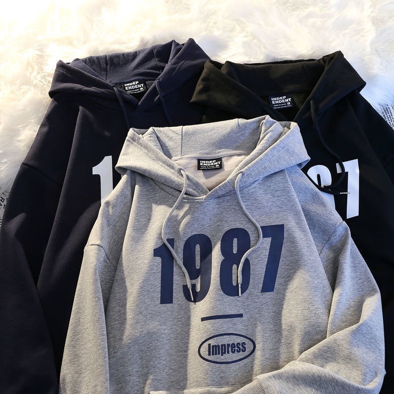 ÁO HOODIE FORM RỘNG SADBOIZ UNISEX IN SỐ 1987