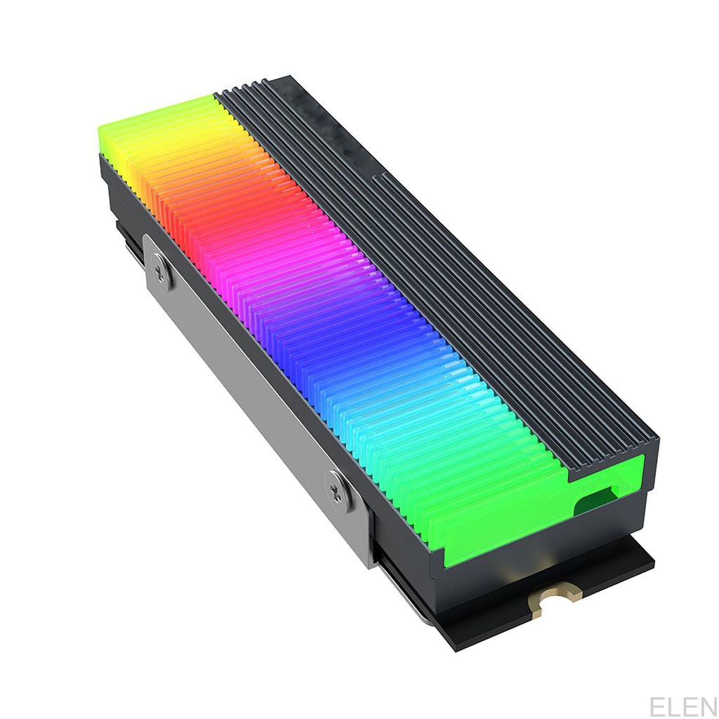 Hard Disk Heat Sink 5V 3 Pin Solid State Drive Radiator Efficient Hard Drive Cooler Vest SSD Heatsink Thermal Pads ELEN | BigBuy360 - bigbuy360.vn