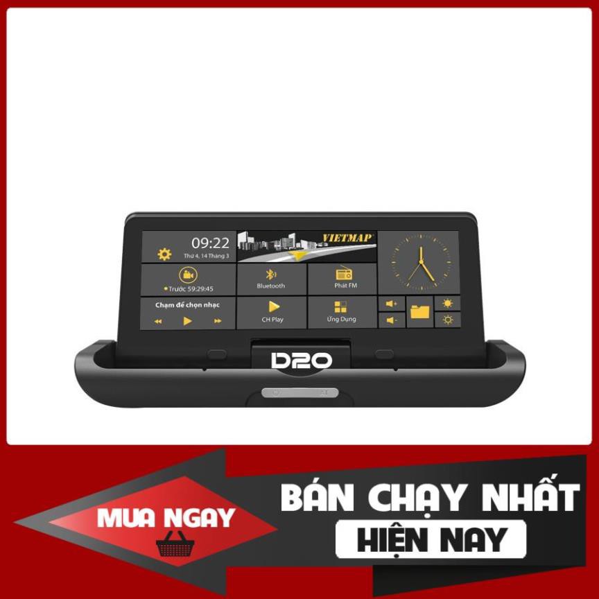 Camera Hành Trình Ô tô Kép VIETMAP D20 Phiên Bản Màn Hình Dẫn Đường Tablo - Chính hãng