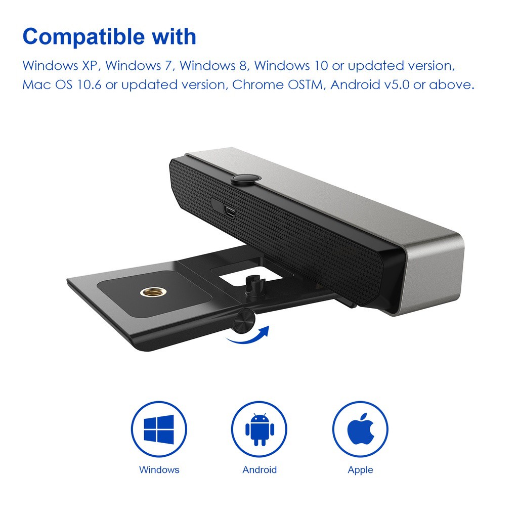 Webcam Pa920 Ultral Hd 2k Kèm Vỏ Bọc Và Micro Giảm Tiếng Ồn | BigBuy360 - bigbuy360.vn
