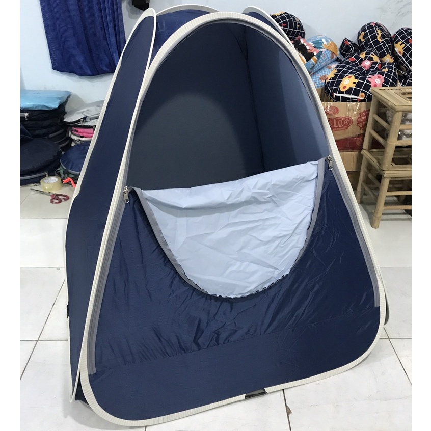 Lều xông hơi CHUI ĐẦU tự bung-Vải DÀY