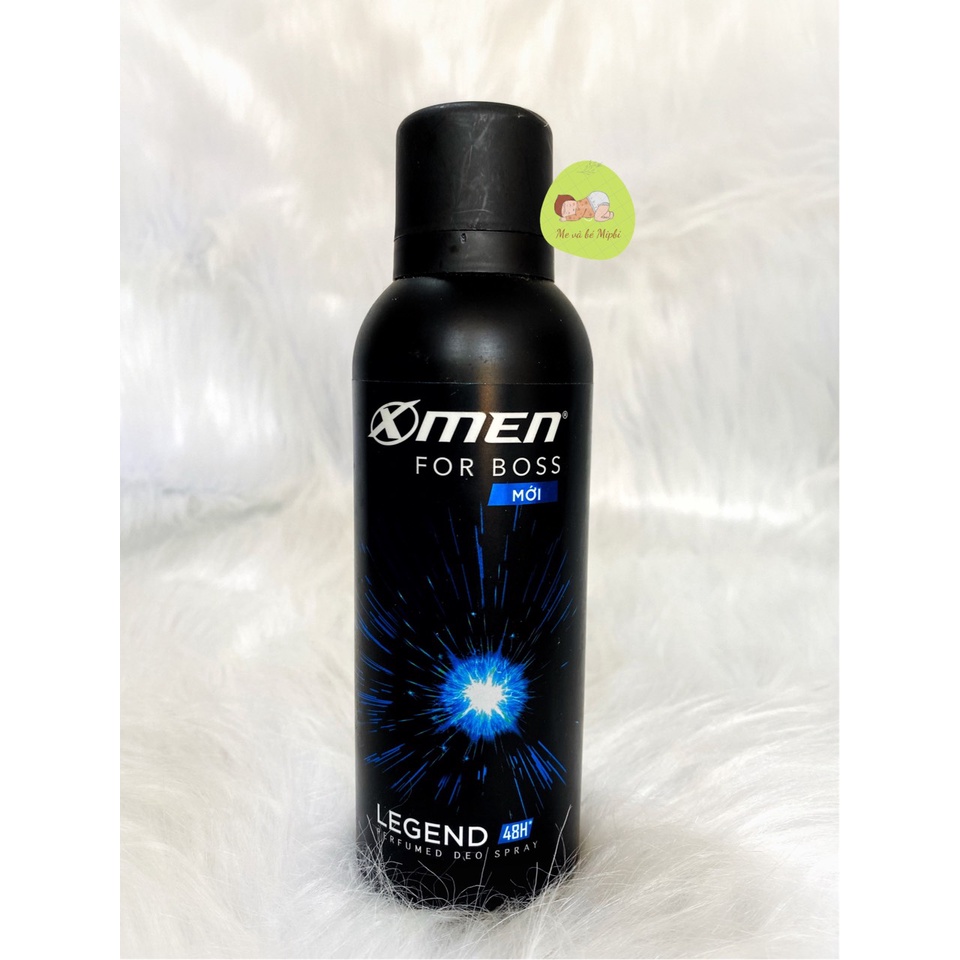 Xịt khử mùi XMEN For Boss 150ml các màu giành cho nam