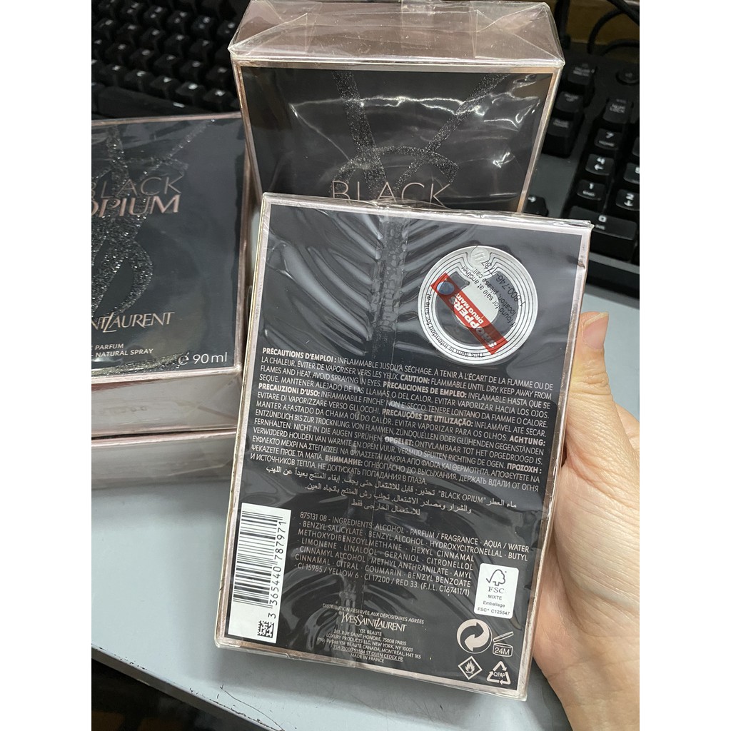 💥 Nước hoa nữ Black Opium YSL - Bill US