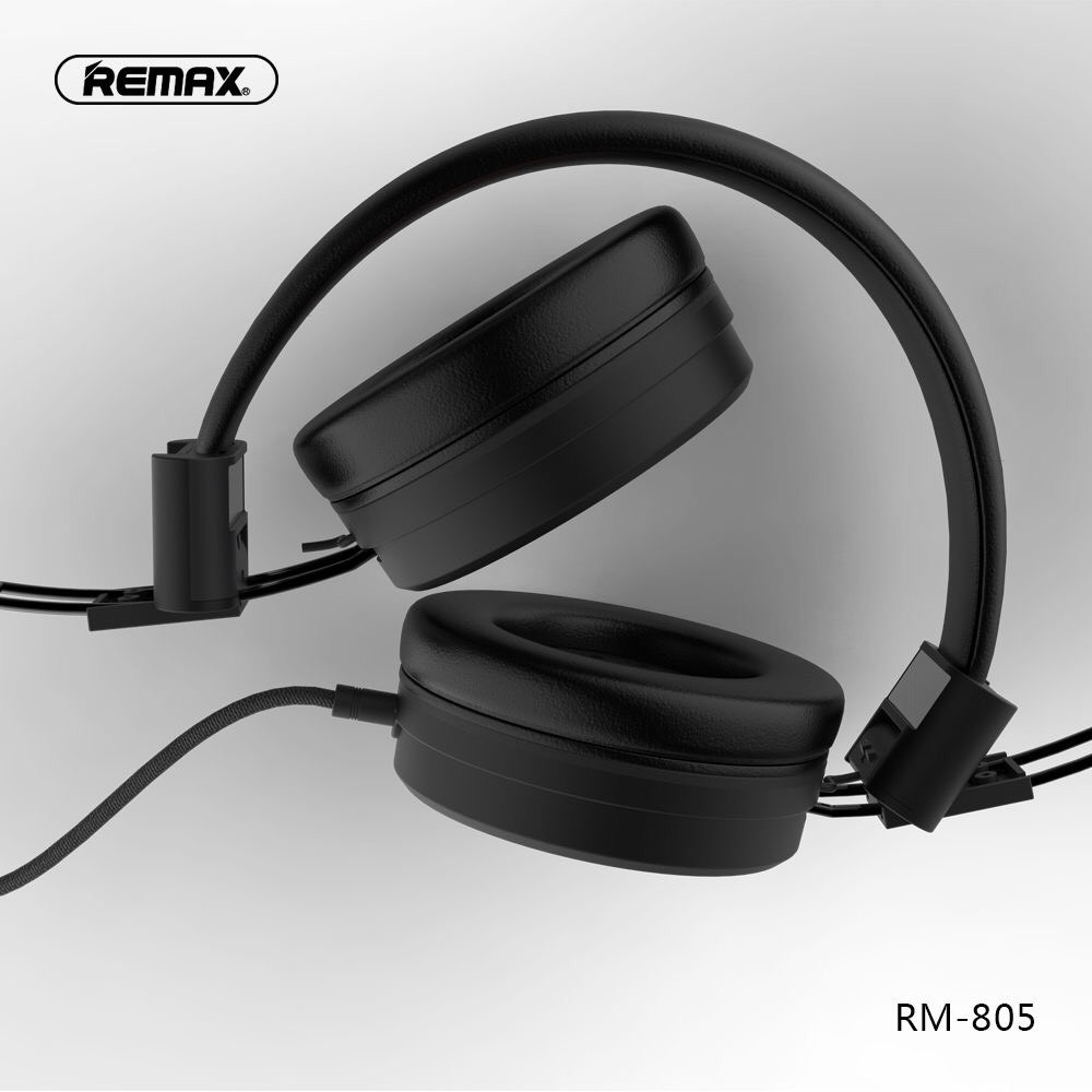 Tai nghe chụp tai có dây nhận dạng giọng nói Remax RM-805 chính hãng - Headphone