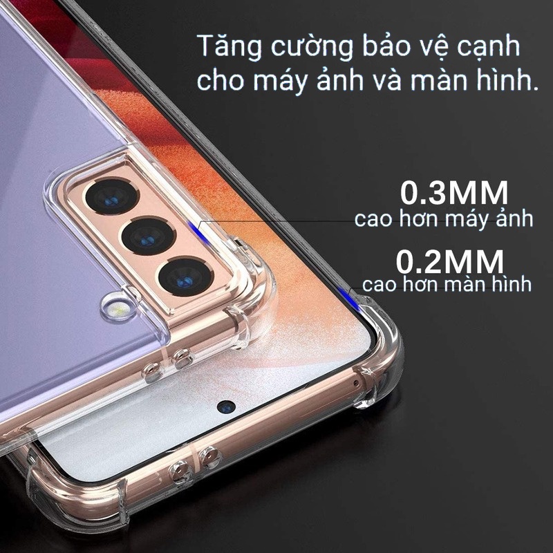Ốp Điện Thoại Silicon Chống Sốc Cho Samsung S23 S21 S22 S20 Ultra FE 5G Note 20 Ultra 10 9 8 Plus Lite M33 A13 A33 A53 A73 A52 A52S 5G