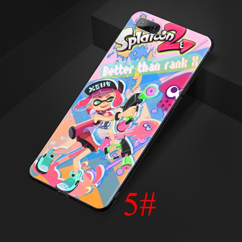 Ốp Lưng Hoạt Hình Splatoon 2 Oppo A3s A39 A59 A83 F5 F7 F9 A1k Realme X 5i