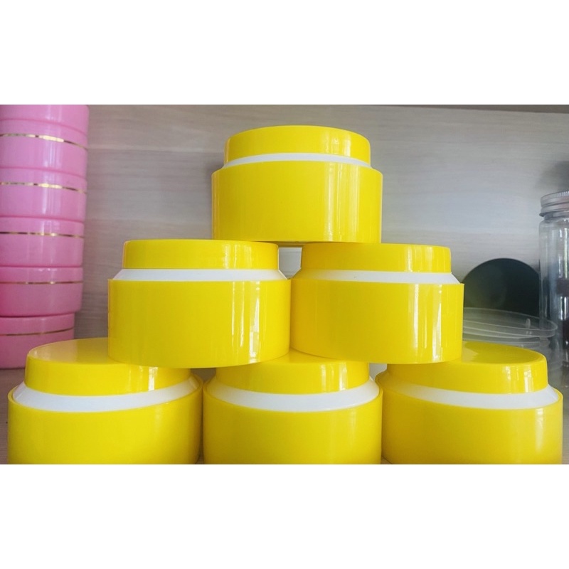 Hủ đựng kem 200g cổ viền đủ màu