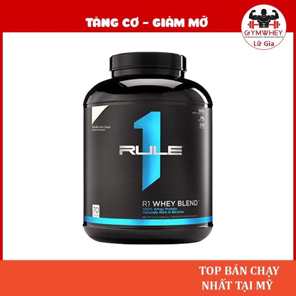 RULE1 BLEND WHEY Sữa Tăng Cơ Siêu Khủng Rule 1 Whey Blend - 5lbs 2.3kg - USA