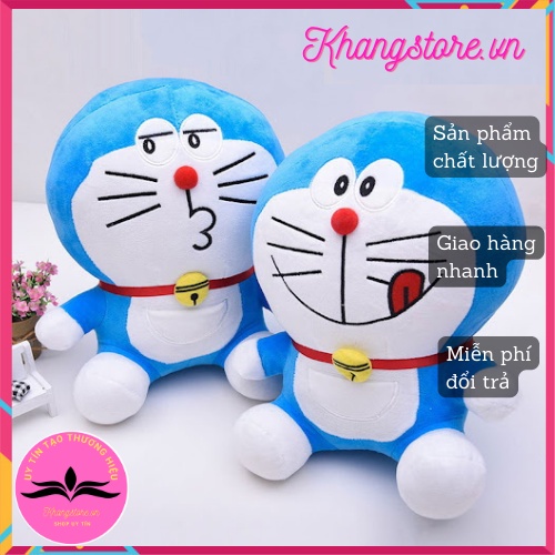 Thú gấu nhồi bông, gối ôm hình DOREMON biểu cảm, quà tặng đáng yêu cho bé-SANBEO.VN