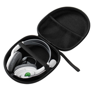 ★Black Headphones Carrying Case Storage Bag Heaset Portable Container Case for Sony V55 NC6 NC7
