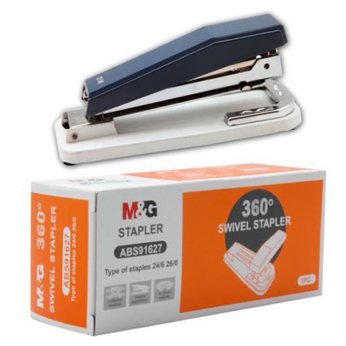 Dập Ghim, Bấm Ghim Tài Liệu 25  tờ Xoay Chiều 360 độ MG Mã Số 91627A