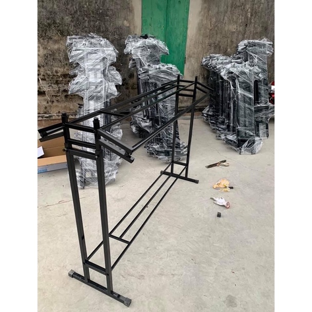 giàn kép dài 1.5m sơn tĩnh điện đen