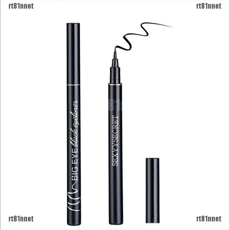 (hàng Mới Về) Bút Kẻ Mắt Dạng Lỏng Màu Đen Lâu Trôi Chống Thấm Nước Rt81 | BigBuy360 - bigbuy360.vn