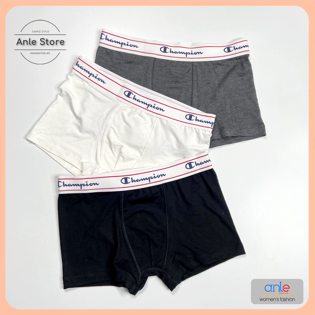 Set 4 Quần lót nam boxer, quần xì nam thun lạnh co giãn tốt, thoáng khí, hút mồ hôi, khử mùi size từ 40kg-100kg