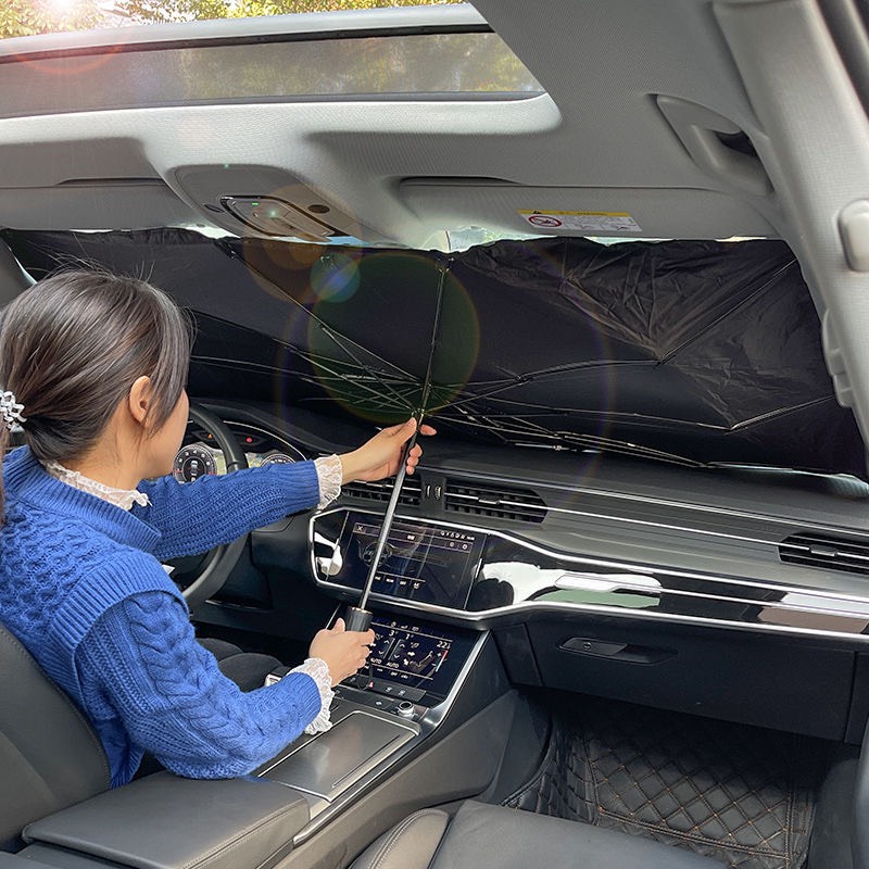 Dù Che Nắng Kính Lái Xe Sedan,SUV,MPV, Bán Tải... Dòng Xe Lớn Bảo Vệ Nội Thất