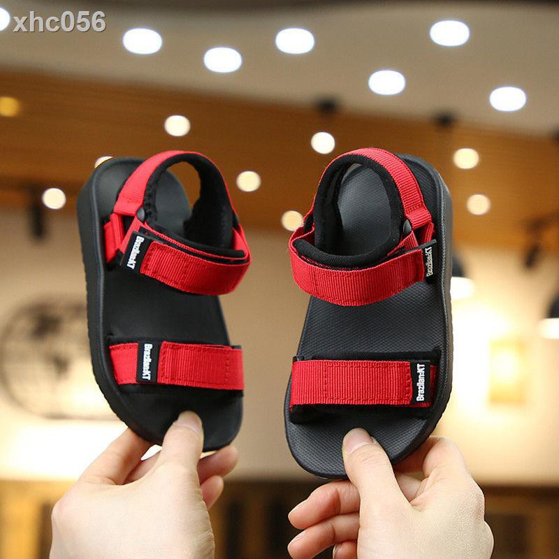 Giày Sandal Vải Canvas Mềm Thời Trang Đi Biển Dành Cho Trẻ 2021