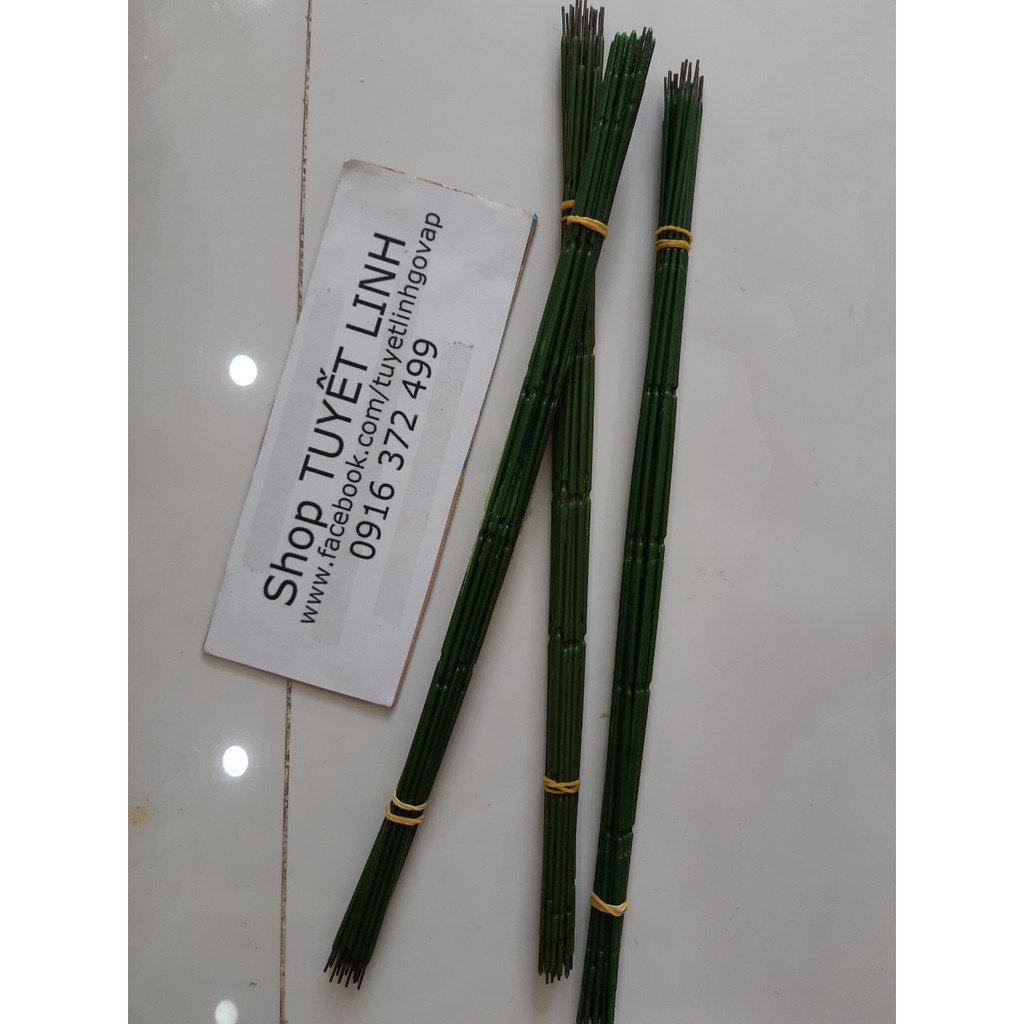 Cành kẽm làm thân cành  hoa vải , hoa giấy :70k / bó / 100 nhánh
