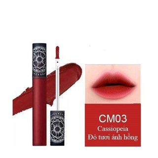 Son kem lì black rouge cream matt rouge - cm03 đỏ tươi ánh hồng