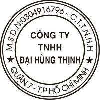 Khắc dấu tròn công ty