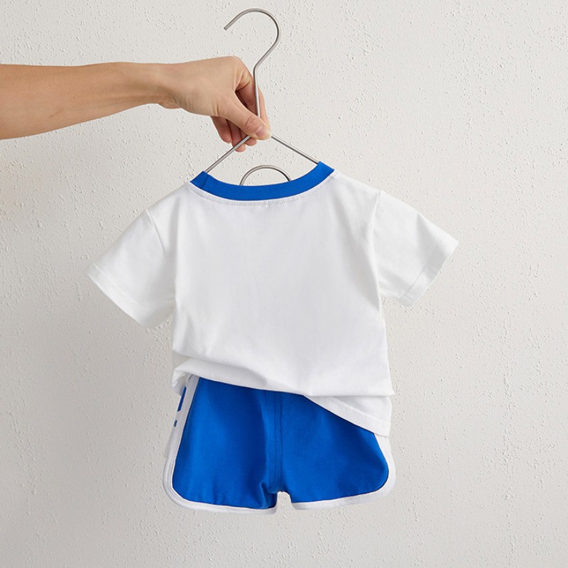 Set áo thun tay ngắn và quần short đáng yêu dành cho bé
