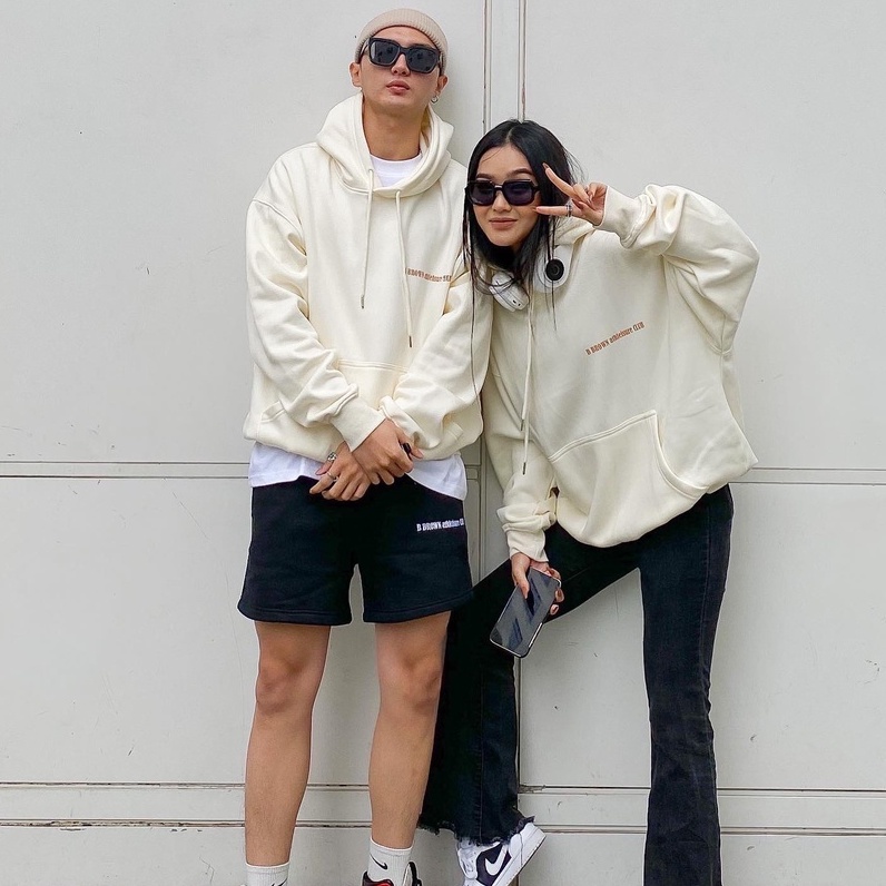 Áo Hoodie nỉ bông Local Brand cao cấp, form unisex cho nam nữ, thương hiệu B Brown