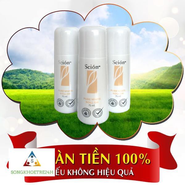 Lăn Khử Mùi Scion Nuskin - Khử Mùi Mồ Hôi - Trị Dứt Điểm Hôi Nách - Hàng Chính Hãng NusKin