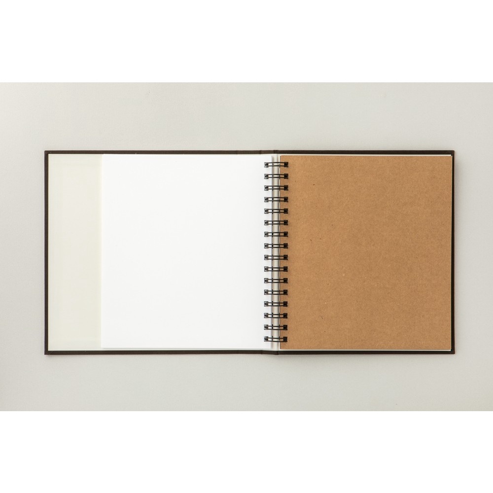 Sổ Lò Xo Portfolio ARTBOX Hàn Quốc Bìa Màu nâu