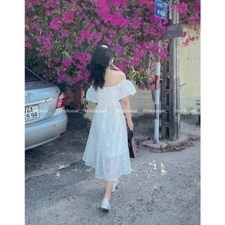 Đ𝐀̂̀𝐌 𝐌𝐈𝐃𝐈 TRẮNG NỀN HOA 𝐁𝐄̣𝐓 𝐕𝐀𝐈 ⚡️