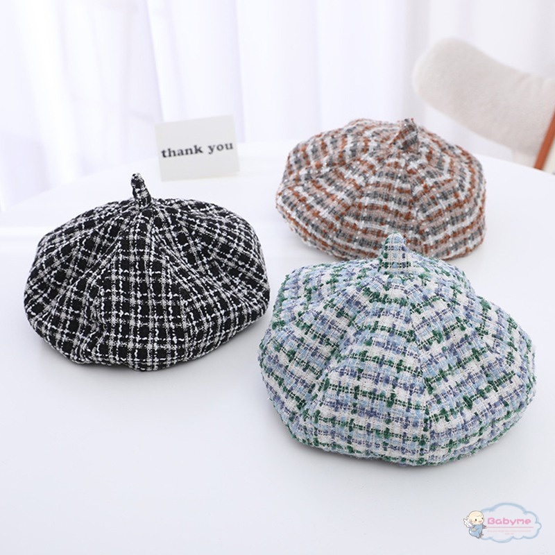 Mũ Beret Dễ Thương Cho Bé Gái
