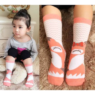 Vớ bắp chân, tất ghép hình cáo cho bé 2-5 tuổi