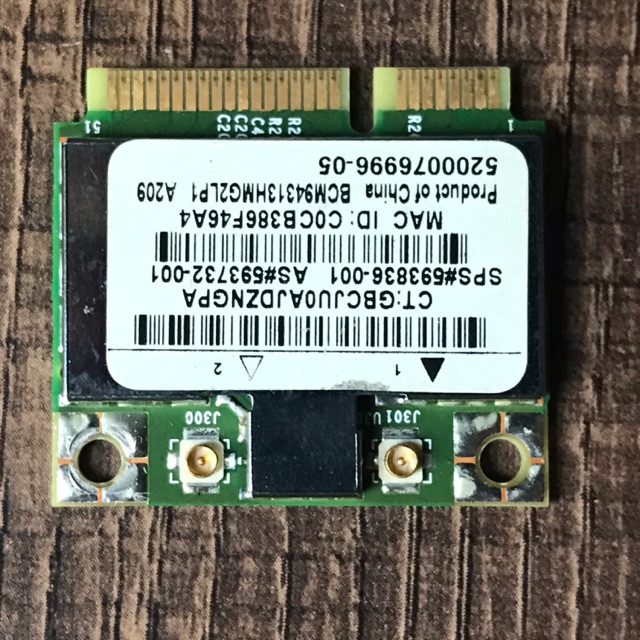 Card wifi laptop hp G72 CQ72 model BCM94313HMG2LP1