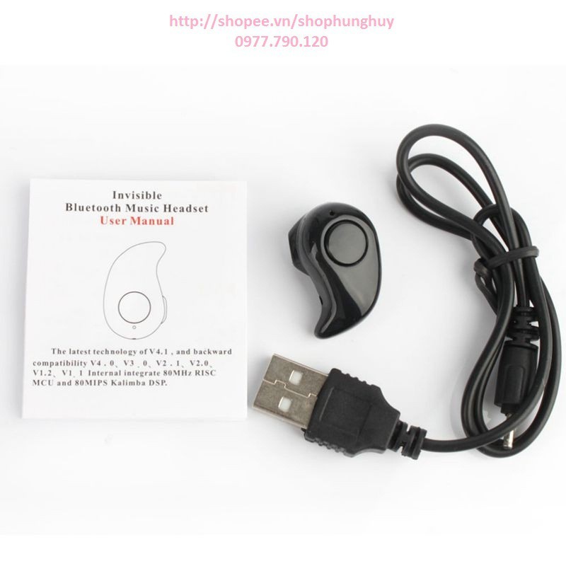 TAI NGHE BLUETOOTH CÓ MÍC S530 CHỐNG NƯỚC - CHỐNG ỒN KHI LÁI XE - ÂM THANH TO RÕ- PIN TRÂU NGHE NHẠC GỌI ĐIỆN 6 GIỜ