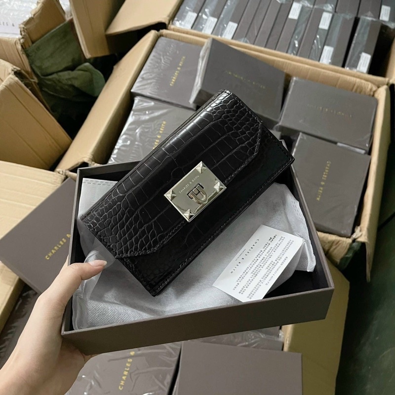 Túi xách cnk vân rắn ảnh thật + video