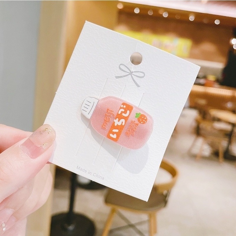 Kẹp Tóc Trang Trí Hình Vịt Con Dễ Thương Thời Trang Mùa Hè Cho Bé Gái