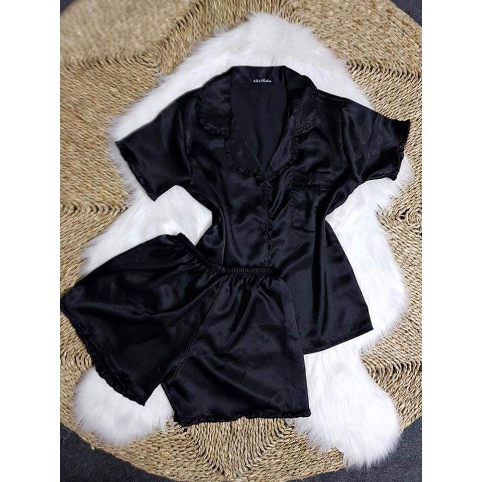 Đồ Bộ Nữ Lụa Ngắn Siêu Sang _ Kèm Hình Thật