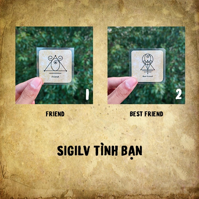 Sigil Tình Bạn - Tăng Cường Mối Quan Hệ, Gắn Kết, Bền Chặt - Quà Tặng Ý Nghĩa Cho Bạn Thân